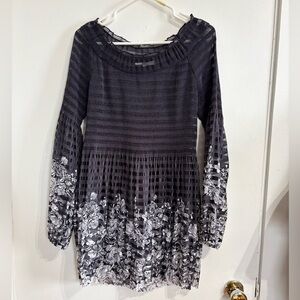 🎉4/30$🎉 Terra Nostra Off-Shoulder Smocked Dress – M 🌹